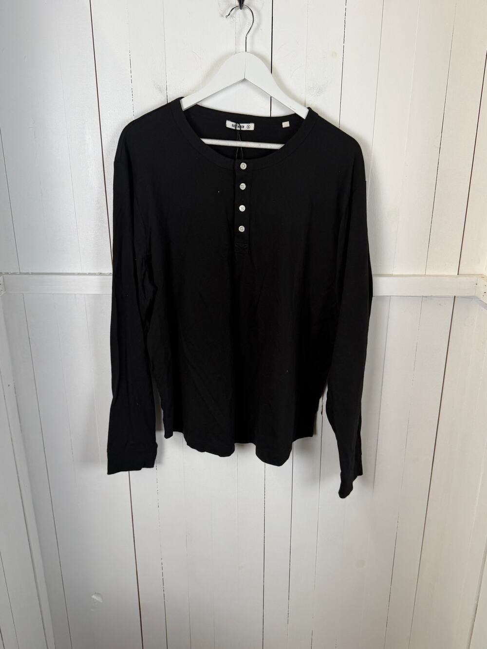 Buck Mason Black Cotton T-Shirt Men's XL Pre-Owned